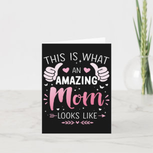 Carte Maman Extraordinaire Mère ressemble à la Fête des