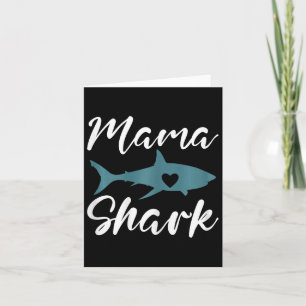 Carte Maman Fête des Mères Drôle Mama Shark