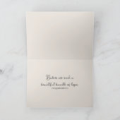 Carte Maman Giraffe avec bébé (Intérieur)