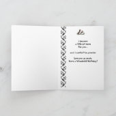 Carte Maman Humour et Amour Anniversaire, Puffins. Oisea (Intérieur)