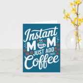 Carte Maman instantanée Ajoutez simplement un amateur de (Fleur jaune)