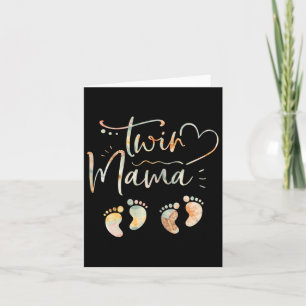 Carte Maman Jumeaux Future Maman Enceinte De Jumeaux