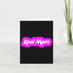 Carte Maman maman cool mignonne drôle nuage violet paren