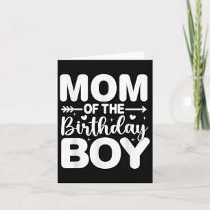 Carte Maman Maman De L'Anniversaire Garçon Famille Enfan