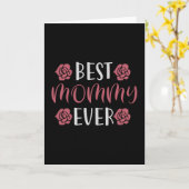 Carte Maman - Meilleure maman (Fleur jaune)