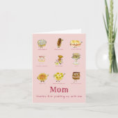 Carte Maman Merci Pour La Citation De La Fête Des Mères (Devant)