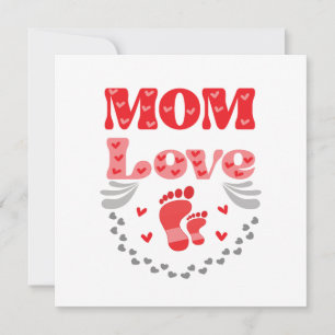 Carte Maman mignonne amour