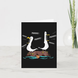 Carte Maman Mouette Maman Drôle Mouettes Fête Des Mères
