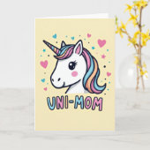 Carte Maman Mythique Douce (Fleur jaune)