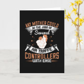Carte Maman - Occupée comme des Contrôleurs de la Circul (Fleur jaune)