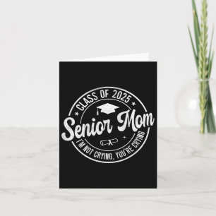 Carte Maman orgueilleuse de senior Cl de 2025 Je ne pleu
