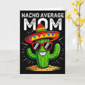 Carte Maman pas comme les autres drôle Cinco de Mayo mex (Fleur jaune)