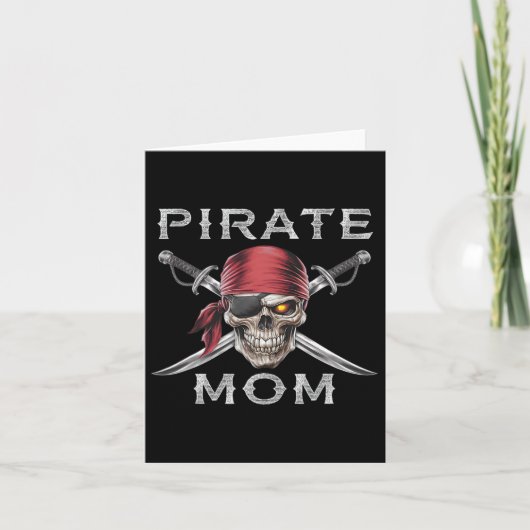 Carte Maman Pirate  (Devant)