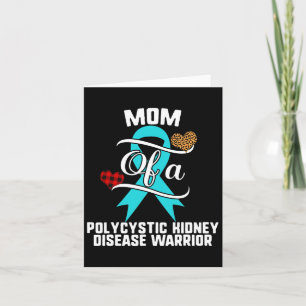 Carte Maman Polykystique Maladie du rein Leopard Bu