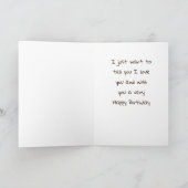 CARTE **MAMAN** POUR VOTRE ANNIVERSAIRE DE JEUNE ENFANT (Intérieur)