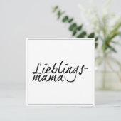 Carte Maman préférée (Debout devant)