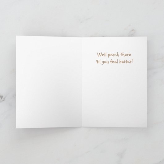 Carte Maman Robin Va Bien (Intérieur)