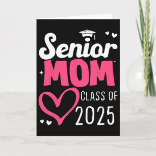 Carte Maman Senior 2025 Fière Maman D'une Cl De 2025 Gra