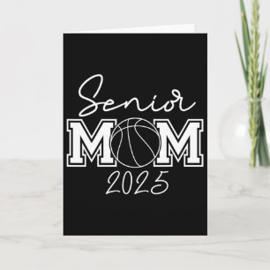 Carte Maman Senior Sketll Cl de 2025 Joueuse Graduation