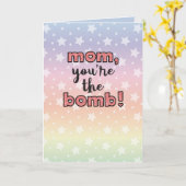 Carte maman, t'es la meilleure (Fleur jaune)