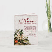 Carte Maman - tout simplement irremplaçable - Bouquet (Devant)