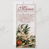 Carte Maman - tout simplement irremplaçable - Bouquet (Devant)