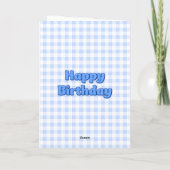 Carte Maman, tu es la plus douce Wine gum Birthday Card (Dos)