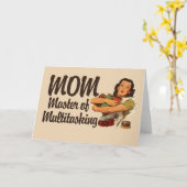 Carte Maman vintage (Fleur jaune)