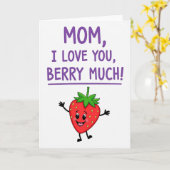 Carte Maman Violette Je T'Aime (Fleur jaune)