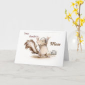 CARTE **MAMAN**-VOUS ROCK ESPÉREZ QUE VOTRE ANNIVERSAIRE (Fleur jaune)