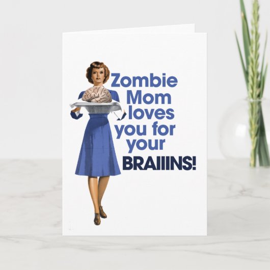 Carte Maman zombie (Devant)