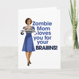 Carte Maman zombie