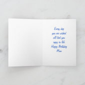 Carte MAMAN's BIRTHDAY-WISHED SUNSHINE (Intérieur)