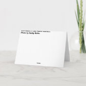 Carte Mamans rouges dans le jardin public (Dos)