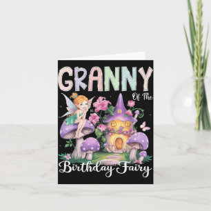 Carte Mamie De L'Anniversaire Fée 1Er Anniversaire Fille
