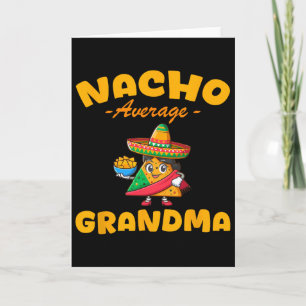Carte Mamie moyenne nacho Cinco De Mayo Mexicain apparie