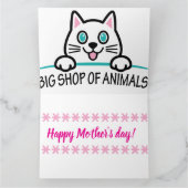 Carte Mamma kitty et Lily pour la fête des mères (Intérieur)