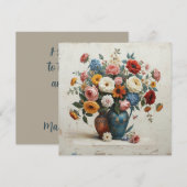 Carte Mamma Mia! - Nonna Mia! Flat Card (Devant / Derrière)