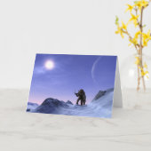 Carte mammouth (Fleur jaune)