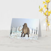 Carte Mammouth laineux (Fleur jaune)