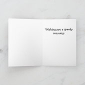 Carte Man Cold Get Well (Intérieur)