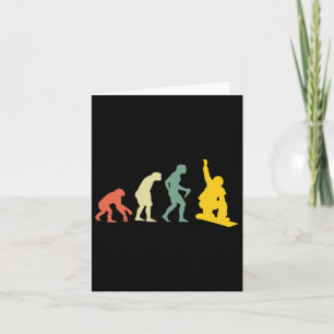 Carte Man Evolution Snowboardeur