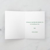 Carte Man Fishing Custom Birthday/Fathers Day (Intérieur)