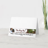 Carte Man Ice Fishing, Anniversaire (Dos)