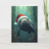 Carte Manatee the Season Bright (Devant)