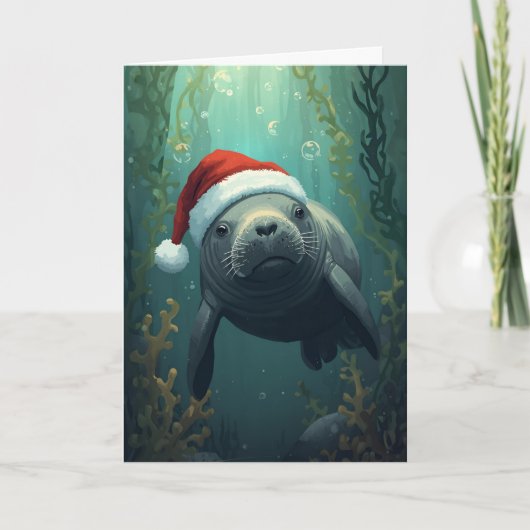 Carte Manatee the Season Bright (Devant)