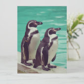 Carte Manchots (Debout devant)