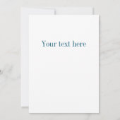 Carte Mandala Birthday Flat Card (Dos)