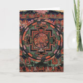 Carte Mandala de cinq déités (Devant)