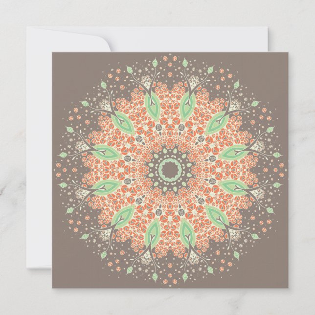 Carte Mandala de croissance (Devant)